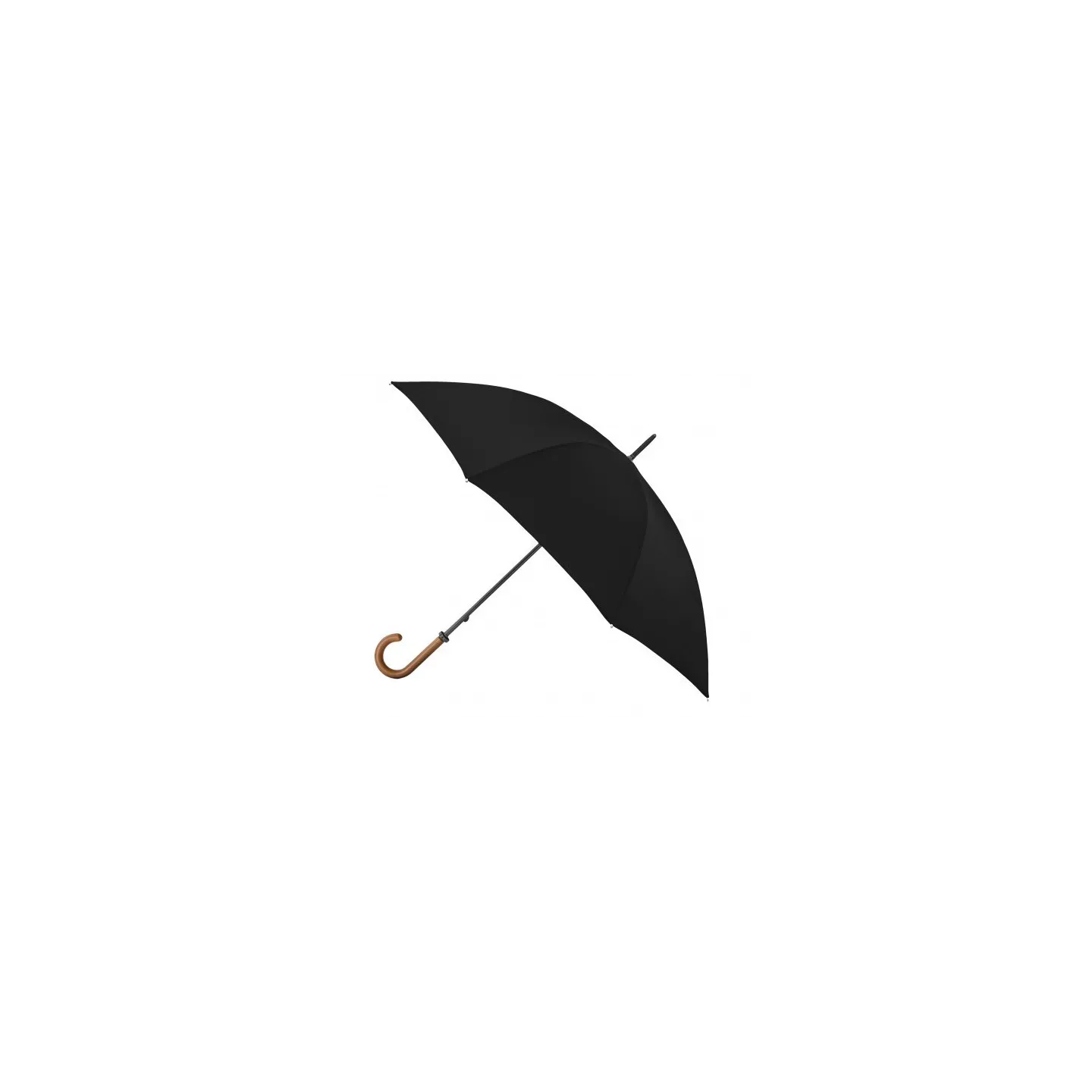 Golf Walking Stick Umbrella Black - Piganiol Reference: 19337 | Chapellerie Traclet