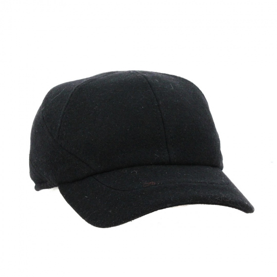 Anthracite Wool Baseball Cap - Traclet