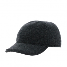 Casquette Baseball Laine Anthracite - Traclet