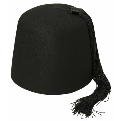 Chapeau Fez Noir   Reference : 19352| Chapellerie Traclet