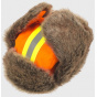 Reflex Waterproof Chapka Faux Fur Orange