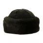 Chamonix Fur Beanie made in France - Brown