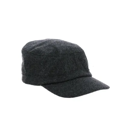 Grey Army Cap Cockney - Traclet  Reference: 8918 | Traclet Hat Shop