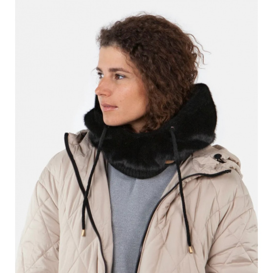 Eliess Black Hooded Snood - Barts