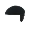 Casquette Bombée Cache-oreilles laine noir - Traclet