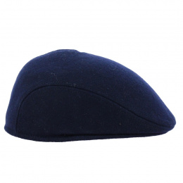 Dark blue cap with earflaps - Traclet
