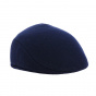 Dark blue cap with earflaps - Traclet
