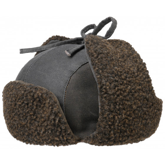 Chapka Vérone Fausse Fourrure Noir & Marron - Stetson Chapka Vérone Fausse Fourrure Noir & Marron - Stetson
