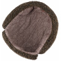 Verona Faux Fur Ushanka Black & Brown - Stetson