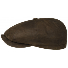 Stetson Hatteras Lamb Nappa Jadon Leather Cap