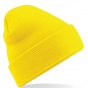 Long Yellow Acrylic Beanie - Beechfield