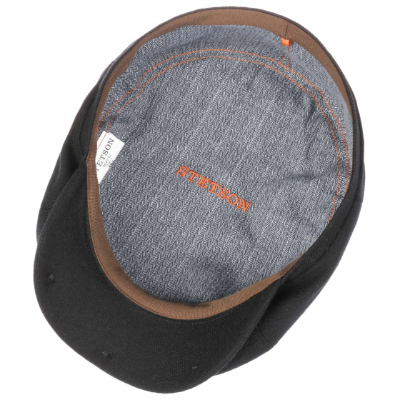 Stetson Brooklin Casper Wool, Cotton & Cashmere Cap in Black Stetson Brooklin Casper Wool, Cotton & Cashmere Cap in Black