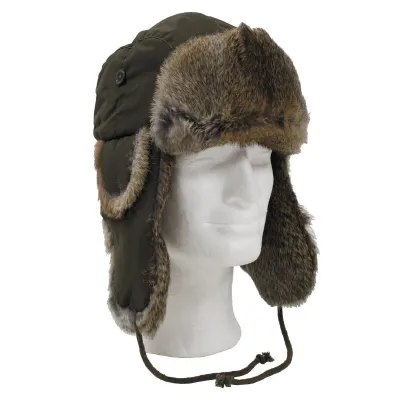 Chapka Fourrure Hatfield Olive  Reference : 4095 | Chapellerie Traclet