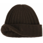 Surth Brown Cashmere Beanie - Stetson