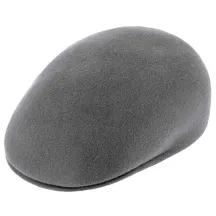 Casquette Bombée Ascot Grise en laine - Traclet