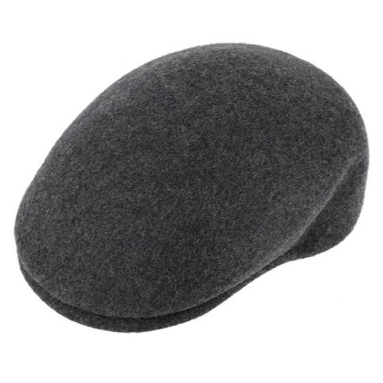 Ascot Mottled Grey Wool Cap - Traclet