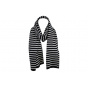 Sailor striped scarf navy