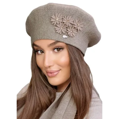 Béret Femme Tala Beige - Traclet
