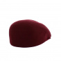 Ascot burgundy wool cap - Traclet
