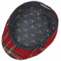 Casquette Plate Rouge Laine -Traclet