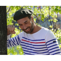 Classic Organic Cotton Khaki Beret - Le Béret Français