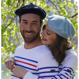 Classic Navy Organic Cotton Beret - Le Béret Français