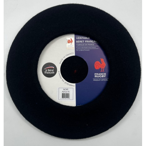 Official Black Rugby Beret - Le Béret Français