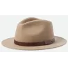 Chapeau Messer Feutre Laine Sand - Brixton Reference : 19447| Chapellerie Traclet