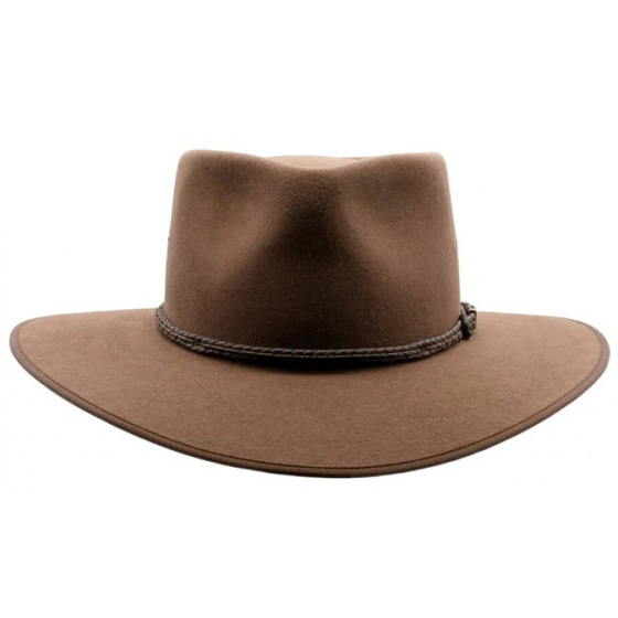 Brown Fur Felt Cattleman Hat - Akubra