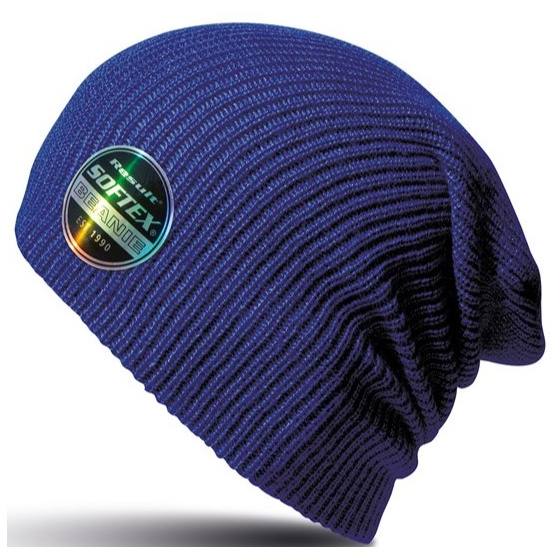 Maranello Long Blue Beanie