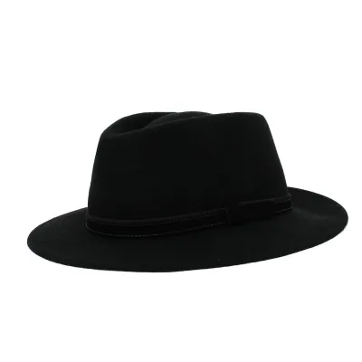 Traveller Paris Hat with Ear Flaps Wool Felt Black - Fléchet Reference: 7637 | Traclet Hat Shop