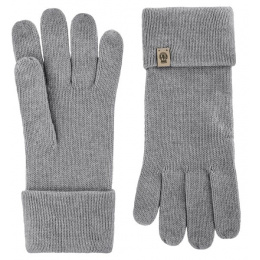 Edin Unisex Gloves Grey - Roeckl