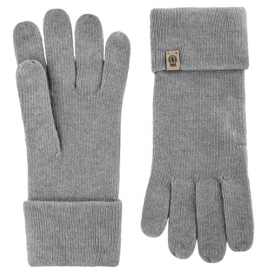 Edin Unisex Gloves Grey - Roeckl