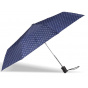 Umbrella 3 Sections Ultra Solid Chevron - Isotoner