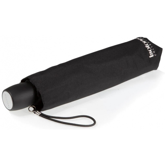 Slim UV-UPF50+ Plain Gray Clover Umbrella - Isotoner