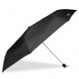 Slim UV-UPF50+ Plain Gray Clover Umbrella - Isotoner
