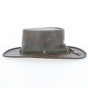 Brown Cowhide Boundary Hat - Jaracu