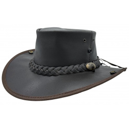 Boundary Hat Brown Cattle Leather - Jaracu