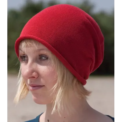 Red Cotton Beanie - Kopka Reference: 19495| Traclet Hat Shop