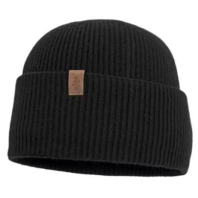 Talshand Wool & Cashmere Black Beanie - Traclet   Reference: 19533| Chapellerie Traclet