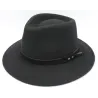 Chapeau Fedora Aldo Feutre Laine Noir - Traclet