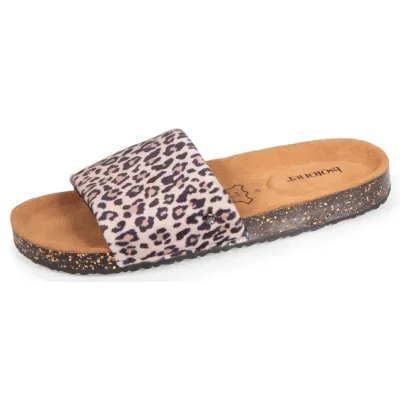 Women's Panther Slipper Sandals - Isotoner - Traclet Boutique Reference: 19549 | Traclet Hat Shop