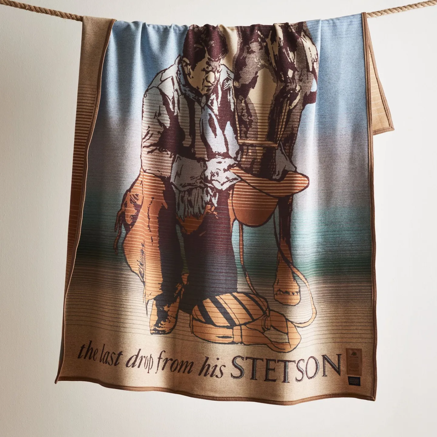 Plaid Last Drop Édition limitée Blanket & Pendleton - Stetson réf 19550 chapellerie traclet