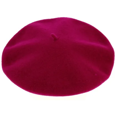 Béret Paris Sangria Laine - Héritage par Laulhèree Reference : 12677 | Chapellerie Traclet