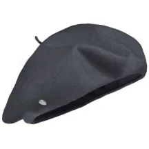 Béret Authentique Été Coton Anthracite - Héritage par Laulhère Reference : 19571| Chapellerie Traclet
