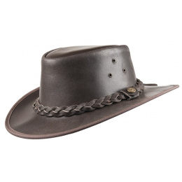 Brown HOOLEY Adventure Australian Hat - SCIPPIS - Traclet