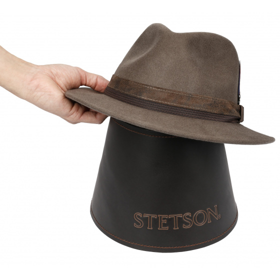 Support Cone Cuir Pour Chapeau - Stetson