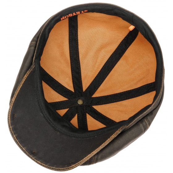 Casquette Hatteras Flatcap UPF 40+ Marron - Stetson Casquette Hatteras Flatcap UPF 40+ Marron - Stetson