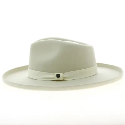 Chapeau VICTORIA FELT FEDORA BLANC  - Brixton
