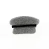 Casquette Marin Fiddler Cap Gris & Noir - Brixton réf 18267 chapellerie traclet